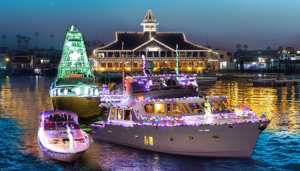 Annual Newport Beach Christmas Light Cruise at Orange County